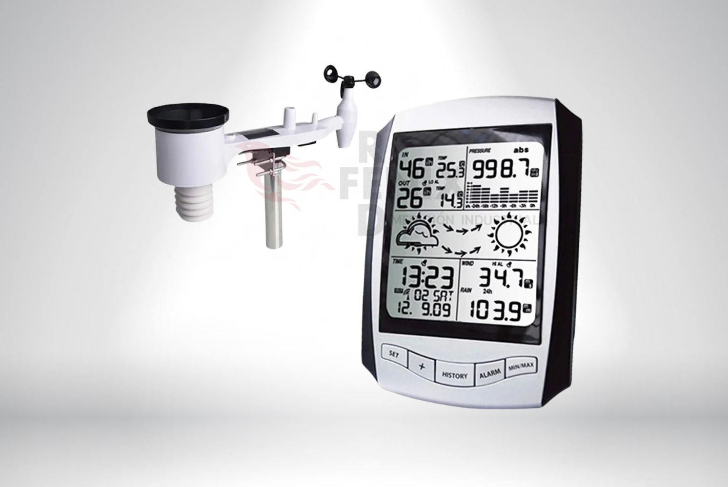 ESTACIÓN METEOROLOGICA INALAMBRICA AW001